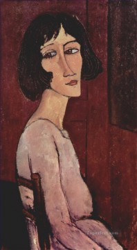 マルガリータの肖像画 1916年 アメデオ・モディリアーニ Oil Paintings